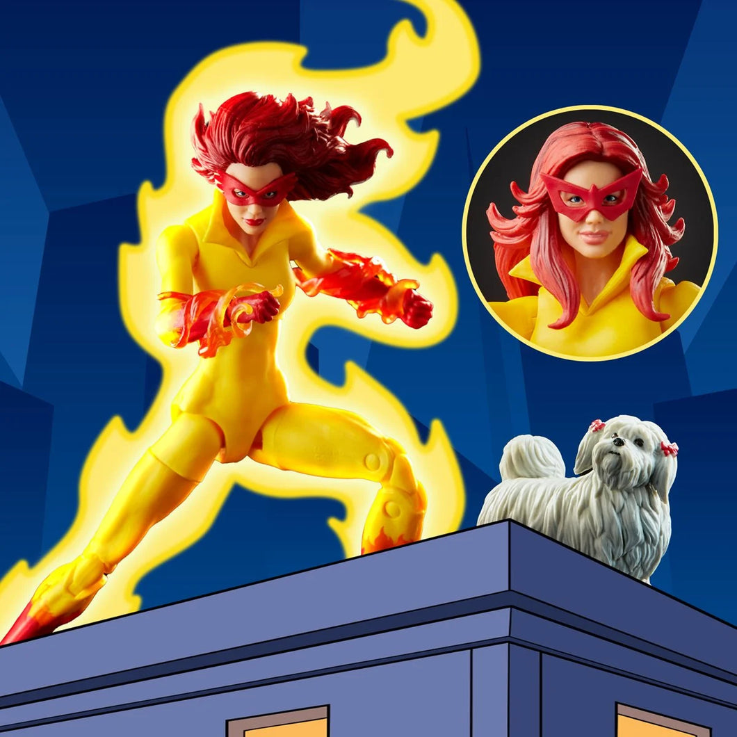 Marvel Legends Series 6-Inch Firestar Action Figure - Exclusive Maple and Mangoes