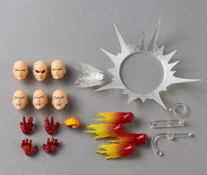 Revoltech Amazing Yamaguchi Saitama One Punch Man Action Figure Limited Bonus Set Maple and Mangoes