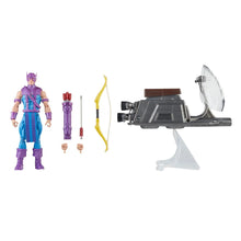 Load image into Gallery viewer, Avengers 60th Anniversary Marvel Legends Hawkeye with Sky-Cycle 6 Inch Action Figure Maple and Mangoes

