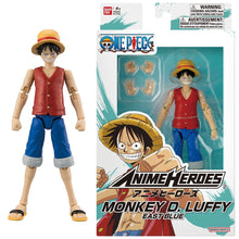 Load image into Gallery viewer, One Piece Anime Heroes Monkey D. Luffy East Blue Action Figure Maple and Mangoes
