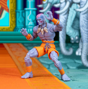 Jada Toys 6" Street Fighter Dhalsim(Grey) Action Figure SDCC Exclusive Maple and Mangoes