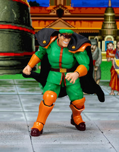 Jada Toys 6" Street Fighter M. Bison(Green) Action Figure SDCC Exclusive Maple and Mangoes