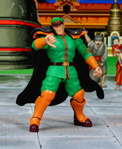 Jada Toys 6" Street Fighter M. Bison(Green) Action Figure SDCC Exclusive Maple and Mangoes
