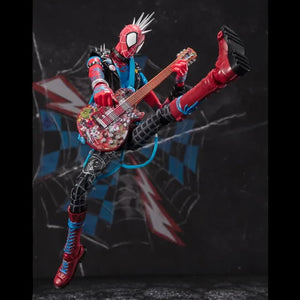 S.H.Figuarts Figures - Spider-Man: Across The Spider-Verse - Spider-Punk Maple and Mangoes
