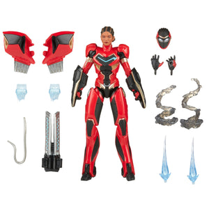 Black Panther Wakanda Forever Marvel Legends Deluxe Ironheart 6-Inch Action Figure Maple and Mangoes