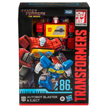 Load image into Gallery viewer, Transformers Studio Series Voyager The Transformers: The Movie 86-25 Autobot Blaster &amp; Eject Action Figures Maple and Mangoes
