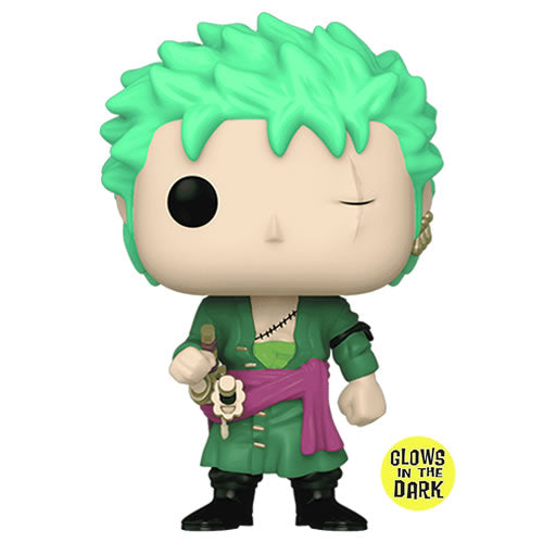 Pop! Animation - One Piece - Roronoa Zoro (GID) Exclusive Maple and Mangoes