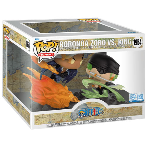 Pop! Moments - Animation - One Piece - Roronoa Zoro Vs King (Exclusive) Maple and Mangoes