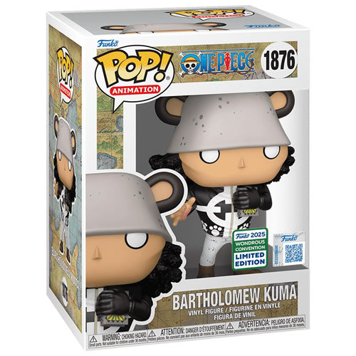 Pop! Animation - One Piece - Bartholomew Kuma w/ Pop! Protector (2025 Wondrous Con) (Exclusive) Maple and Mangoes