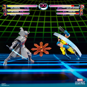Marvel Legends Series Gamerverse Wolverine vs Marvel's Silver Samurai Action Figure Collectibles Maple and Mangoes