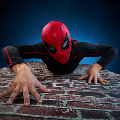 Marvel Legends Series Spider-Man: Homecoming Electronic Expressive Mask, Roleplay Gear Maple and Mangoes
