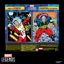 Load image into Gallery viewer, Marvel Legends Series Marvel’s Starfox &amp; Champion of the Universe Action Figure Two-Pack Maple and Mangoes
