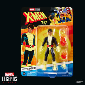 Marvel Legends Series Marvel's Sunspot, X-Men '97 Collectible 6-Inch Action Figure Toy Maple and Mangoes