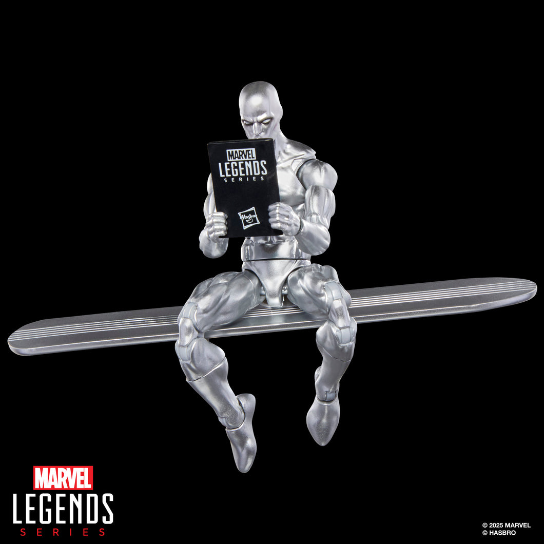 Marvel Legends Series Silver Surfer Fantastic Four Action Figure Maple and Mangoes