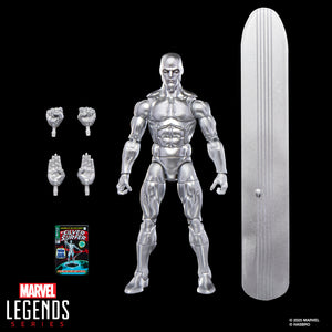 Marvel Legends Series Silver Surfer Fantastic Four Action Figure Maple and Mangoes