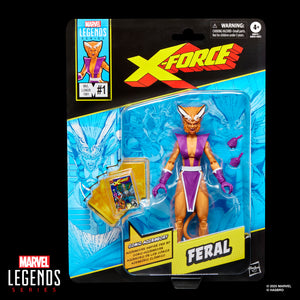 Marvel Legends Series Feral, X-Force and X-Men Comics-Inspired Action Figure Maple and Mangoes