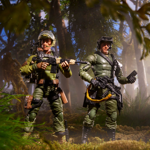 

G.I. Joe Classified Series #181, Ralph “Steeler” Pulaski & Short-Fuze  Maple and Mangoes