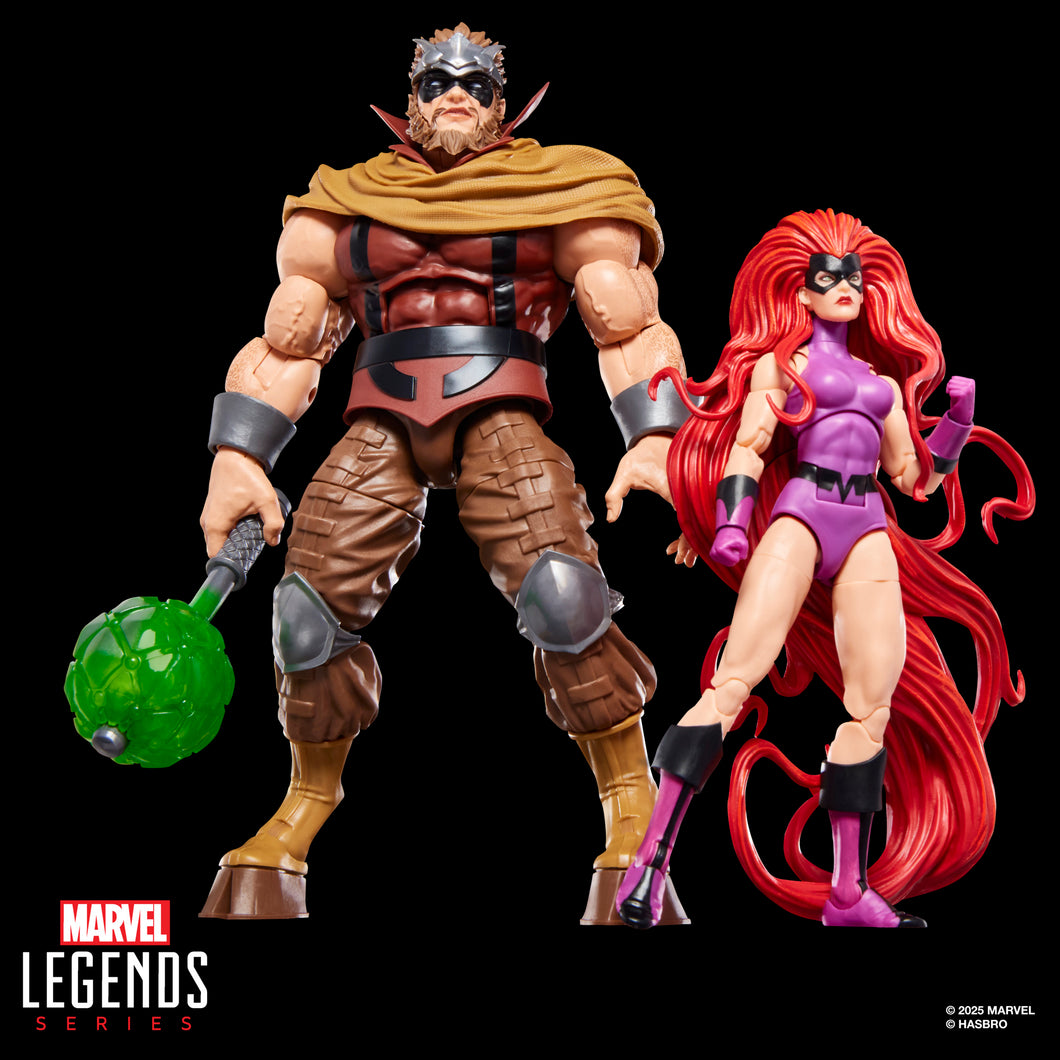 Marvel Legends Series Inhumans Marvel’s Medusa & Marvel’s Gorgon Maple and Mangoes