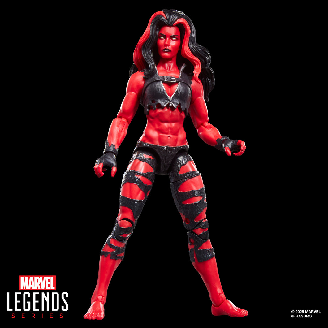 Marvel Legends Series Red She-Hulk Maple and Mangoes
