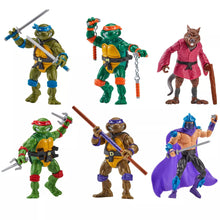 Load image into Gallery viewer, Teenage Mutant Ninja Turtles: Classic 4&quot; Remastered Figure Bundle - 6 Pack Maple and Mangoes
