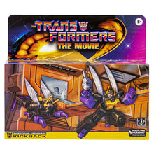 Load image into Gallery viewer, Transformers Retro Figures - The Transformers: The Movie - G1 Kickback Maple and Mangoes
