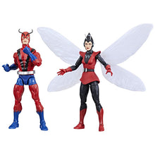 Load image into Gallery viewer, Marvel Legends 6&quot; Figures - Avengers - Hank Pym (Giant-Man) &amp; Janet Van Dyne (Wasp) 2-Pack Maple and Mangoes
