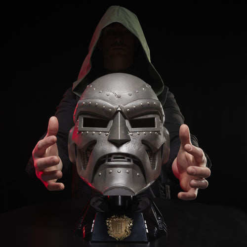 Marvel Legends Series Roleplay - Fantastic Four - Doctor Doom Premium Helmet Maple and Mangoes