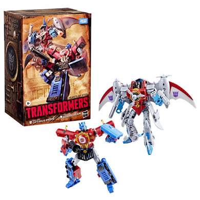 Transformers Timelines Figures - Optimus Prime And Starscream 2-Pack (Comic Edition) Maple and Mangoes