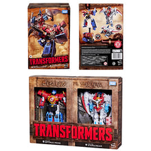 Load image into Gallery viewer, Transformers Timelines Figures - Optimus Prime And Starscream 2-Pack (Comic Edition) Maple and Mangoes
