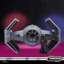 Load image into Gallery viewer, Star Wars Vehicles - 3.75&quot; Vintage Collection - Ep IV ANH - Darth Vader’s TIE Advanced Maple and Mangoes
