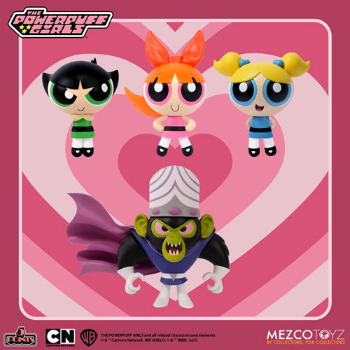 5 Points Figures - The Powerpuff Girls - 4pc Deluxe Set Maple and Mangoes