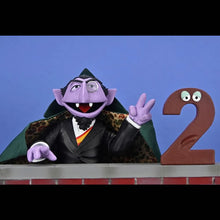 Load image into Gallery viewer, Sesame Street 7&quot; Scale Figures - Ultimate The Count Maple and Mangoes
