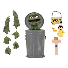 Load image into Gallery viewer, Sesame Street 7" Scale Figures - Ultimate Oscar The Grouch Maple and Mangoes
