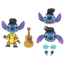 Load image into Gallery viewer, Lilo &amp; Stitch 7&quot; Scale Figures - Ultimate Gold Suit Elvis Stitch Maple and Mangoes
