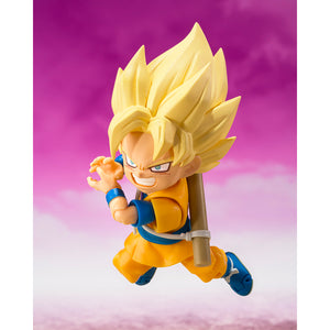 S.H.Figuarts Super Saiyan Son Goku (Mini) -DAIMA- Dragon Ball Daima Action Figure Maple and Mangoes