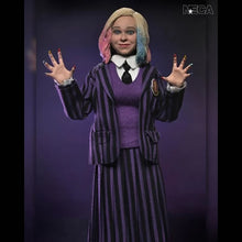 Load image into Gallery viewer, Retro Clothed Action Figures - Wednesday (TV Series 2022) - 8&quot; Wednesday &amp; Enid (Nevermore) 2-Pack Maple and Mangoes
