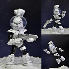 Load image into Gallery viewer, Usagi Yojimbo 7” Scale Figures - Space Adventure Usagi Yojimbo (Black &amp; White) Maple and Mangoes
