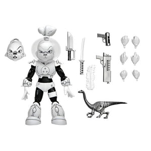 Usagi Yojimbo 7” Scale Figures - Space Adventure Usagi Yojimbo (Black &amp; White) Maple and Mangoes