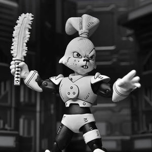 Usagi Yojimbo 7” Scale Figures - Space Adventure Usagi Yojimbo (Black &amp; White) Maple and Mangoes