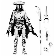 Load image into Gallery viewer, TMNT 7&quot; Scale Figures - Mirage Comics - Elite Guard (Black &amp; White) Maple and Mangoes
