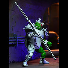 Load image into Gallery viewer, TMNT 7&quot; Scale Figures - Mirage Comics - Cyborg Donatello Maple and Mangoes

