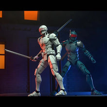 Load image into Gallery viewer, TMNT 7&quot; Scale Figures - IDW Comics - The Last Ronin - Synja Robots 2-Pack Maple and Mangoes
