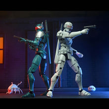 Load image into Gallery viewer, TMNT 7&quot; Scale Figures - IDW Comics - The Last Ronin - Synja Robots 2-Pack Maple and Mangoes
