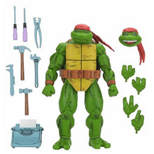 Load image into Gallery viewer, TMNT 7&quot; Scale Figures - Mirage Comics - Handyman Donatello Maple and Mangoes
