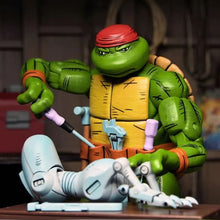 Load image into Gallery viewer, TMNT 7&quot; Scale Figures - Mirage Comics - Handyman Donatello Maple and Mangoes
