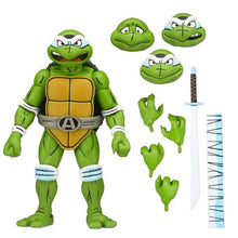 Load image into Gallery viewer, TMNT 7&quot; Scale Figures - Archie Comics - April As The 5th Turtle Maple and Mangoes
