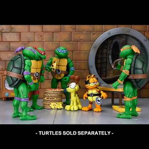 NECA TMNT 7" Scale Figures - Archie Comics x Garfield - Ultimate Garfello w/ Odie Maple and Mangoes