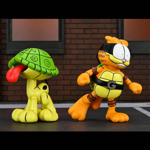 NECA TMNT 7" Scale Figures - Archie Comics x Garfield - Ultimate Garfello w/ Odie Maple and Mangoes