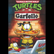 Load image into Gallery viewer, NECA TMNT 7&quot; Scale Figures - Archie Comics x Garfield - Ultimate Garfello w/ Odie Maple and Mangoes
