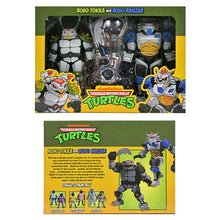 Load image into Gallery viewer, TMNT 7" Scale Figures - 1987 Cartoon - Robo Tokka and Rahzar 2-Pack Maple and Mangoes
